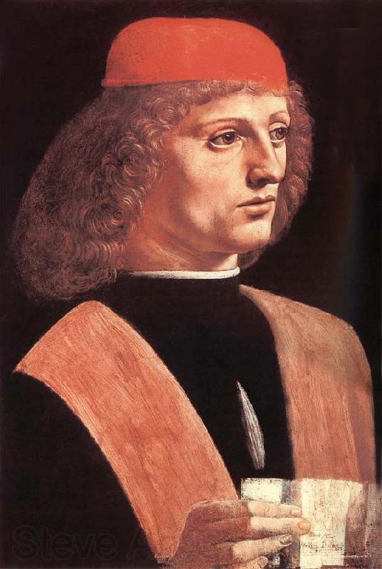 LEONARDO da Vinci Portrat of a musician
